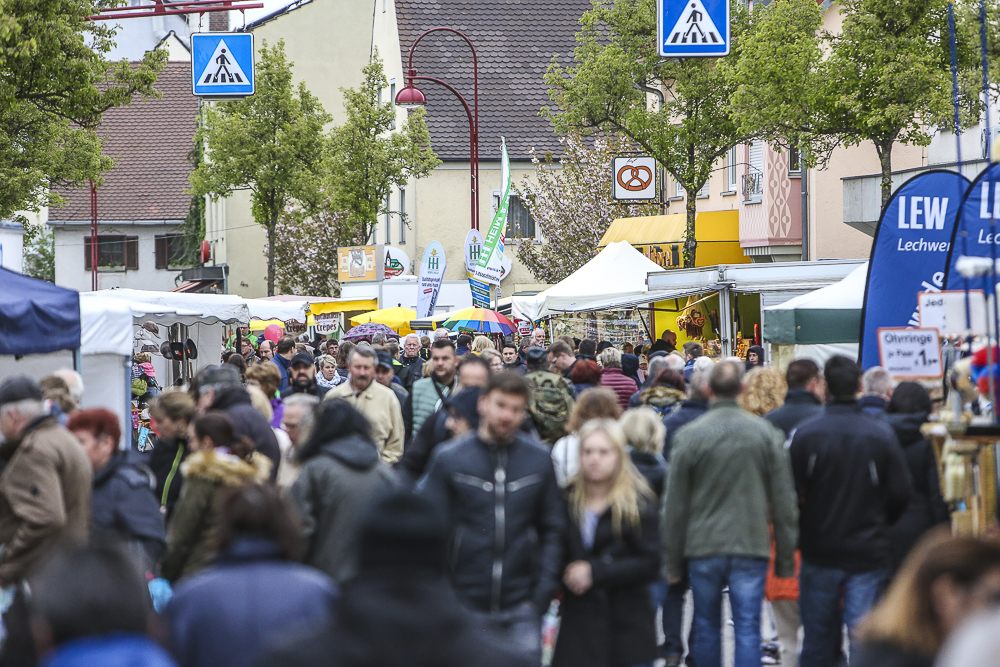 Maimarkt in Gersthofen - ein beliebtes Event für Jung und Alt