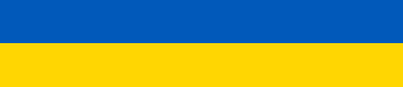 Ukrainische Flagge: Hilfe für Geflüchtete aus der Ukraine.